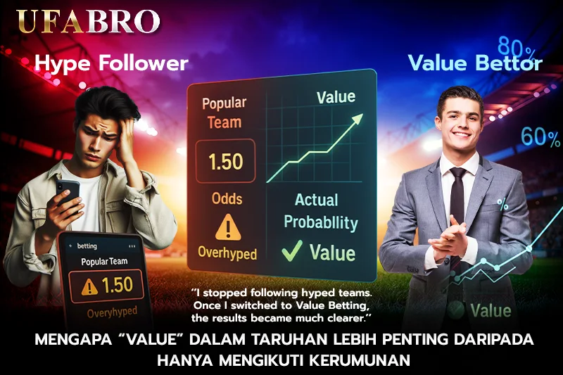 Mengapa value dalam Taruhan Lebih Penting daripada Hanya Mengikuti Kerumunan